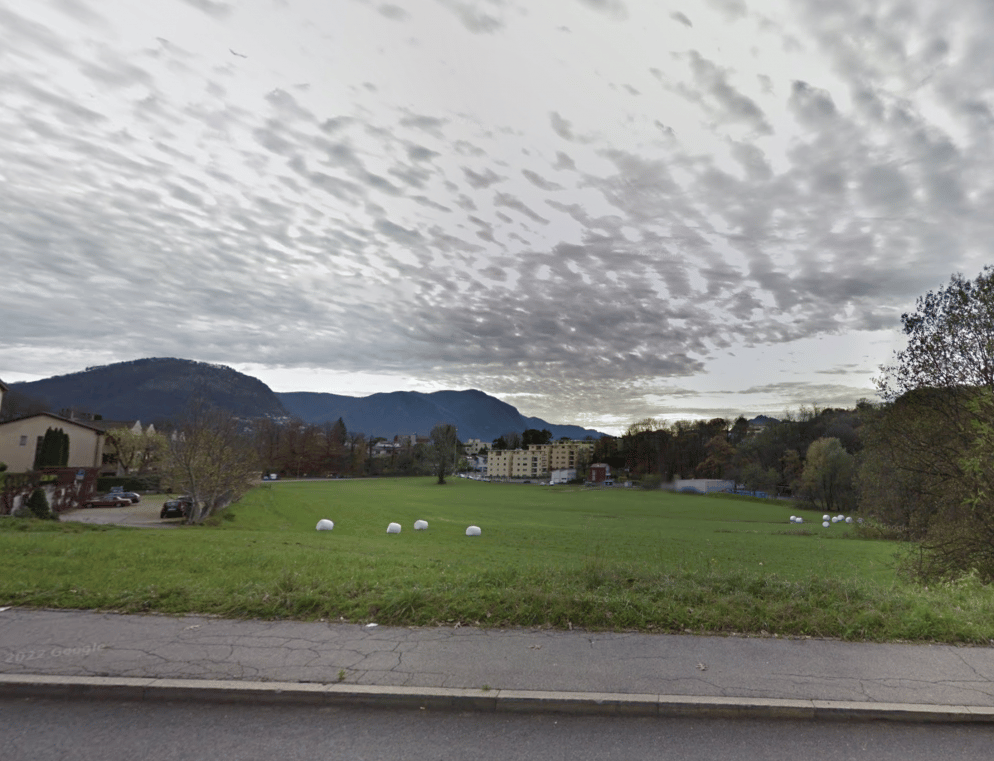 Il prato dove sono avvenuti i fatti. Google Maps Streetview