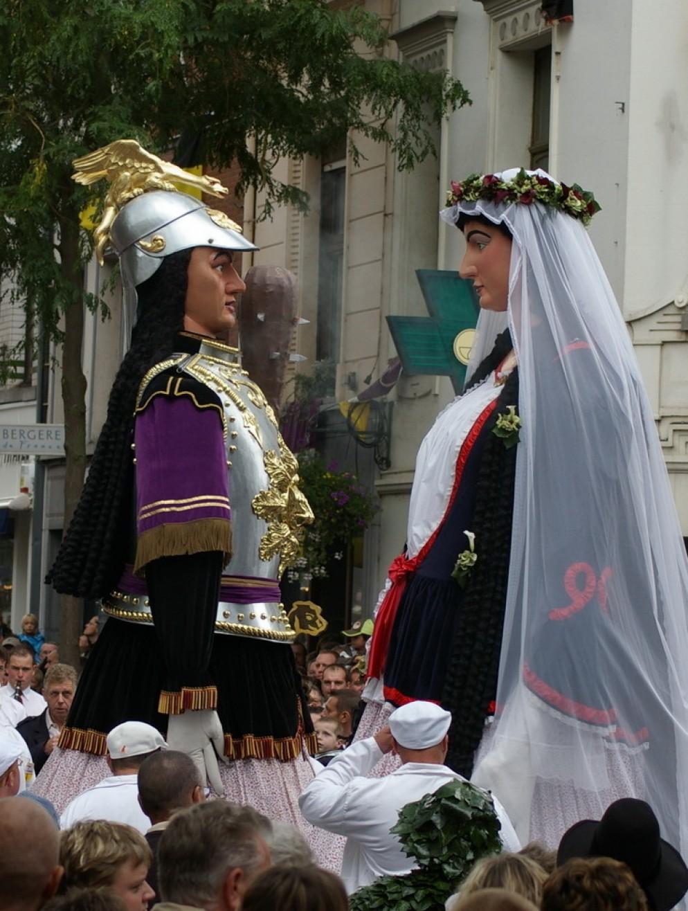 © Wikimedia Commons / Danse Gouyasse, Ducasse d'Ath 2008

