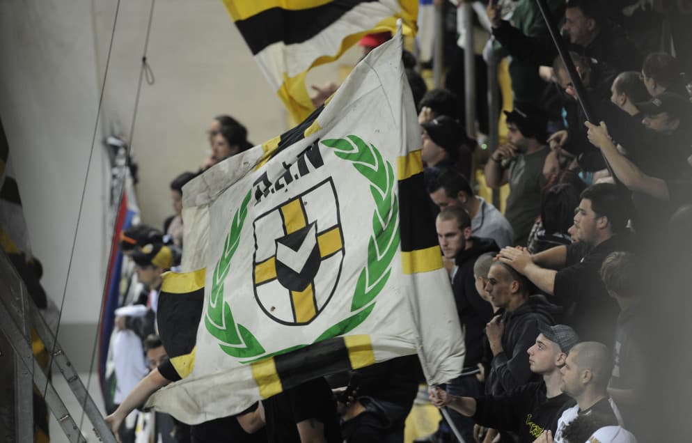 I Ragazzi della Nord nel 2013. CdT - Foto Crinari